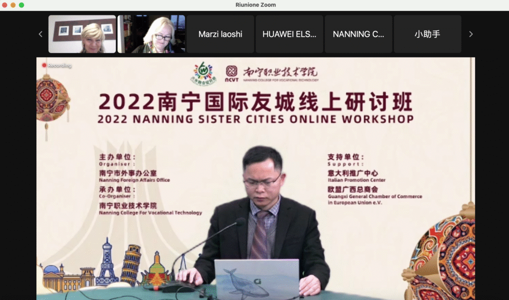 workshop online con la professoressa MARZI